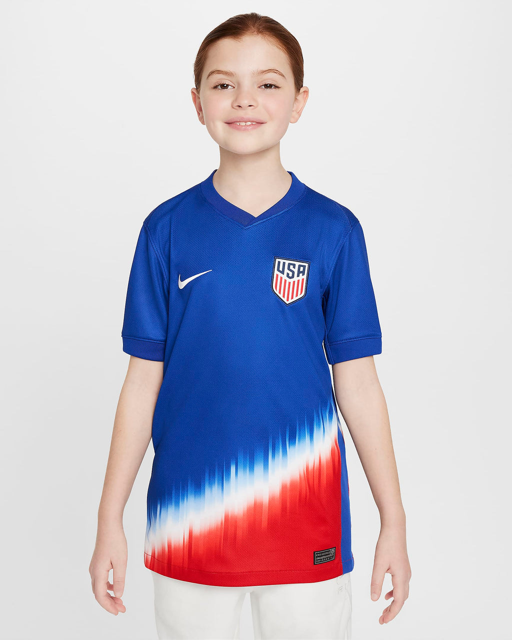 [FJ4373-417] Youth Nike USMNT 2024 Stadium Away Soccer Dri-Fit Replica Jersey