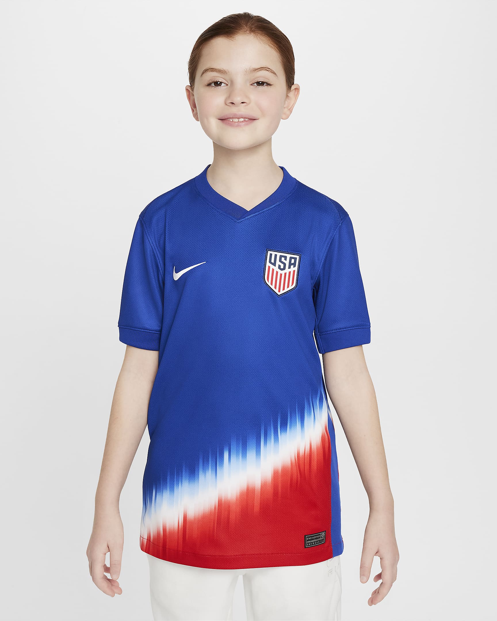 [FJ4373-417] Youth Nike USMNT 2024 Stadium Away Soccer Dri-Fit Replica Jersey