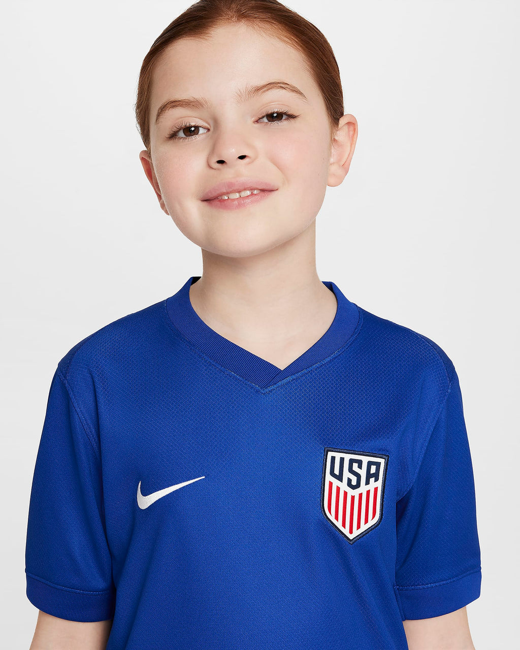 [FJ4373-417] Youth Nike USMNT 2024 Stadium Away Soccer Dri-Fit Replica Jersey