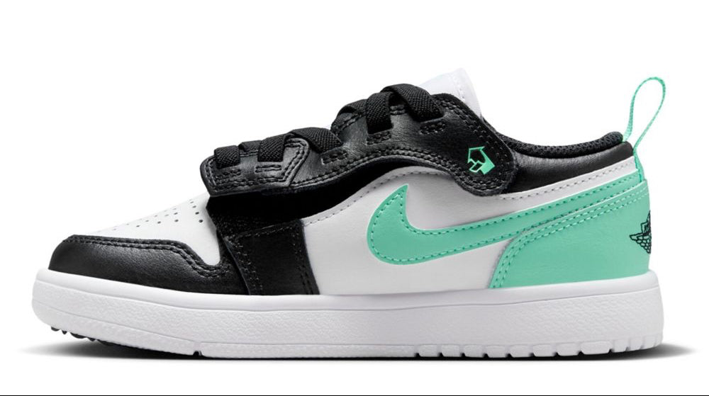 [DR9748-131] PRESCHOOL AIR JORDAN RETRO 1 LOW ALT 'GREEN GLOW (PS)'