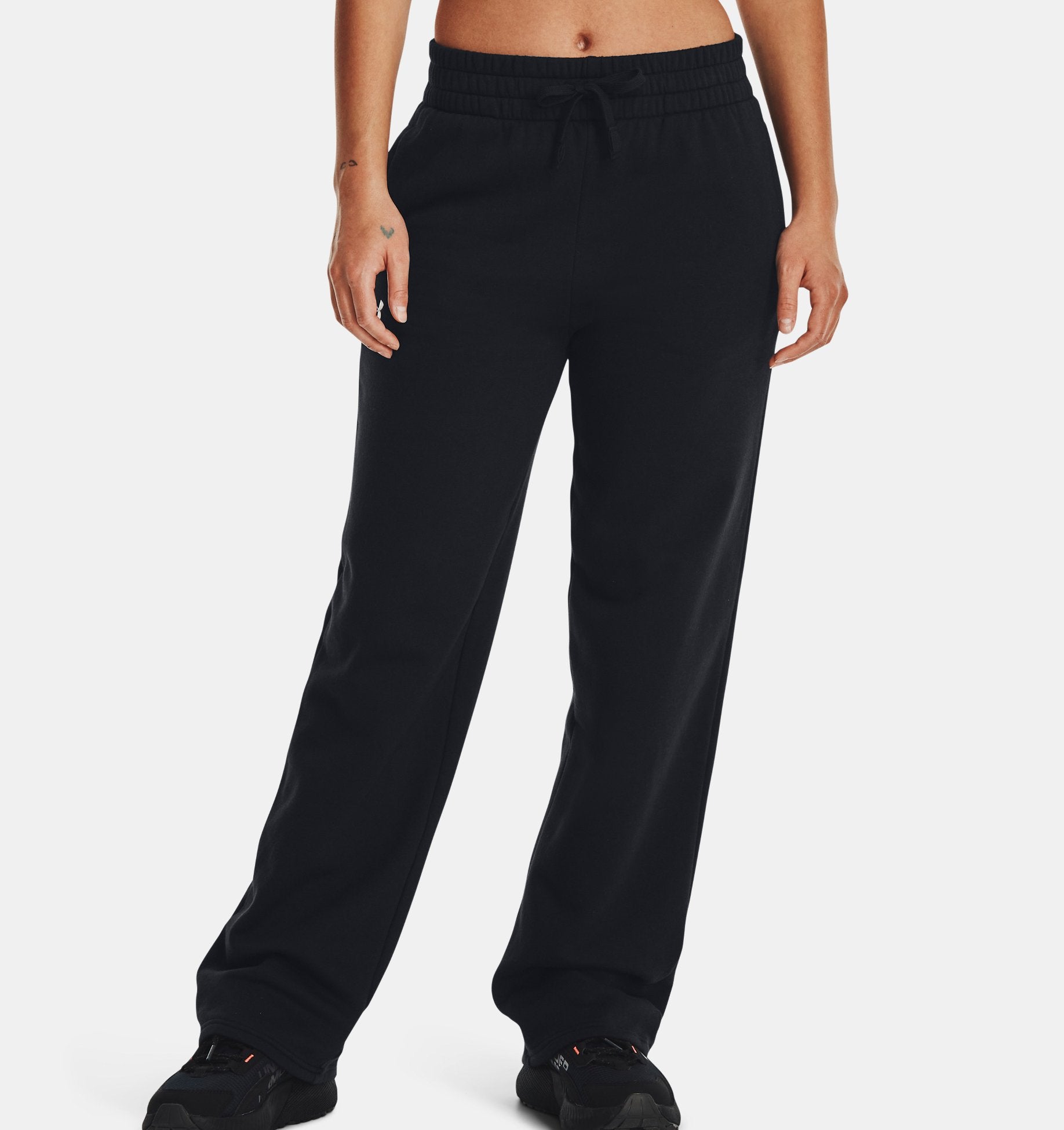 [1381847-001] WOMENS UNDER ARMOUR UA RIVAL FLEECE STRAIGHT LEG PANTS