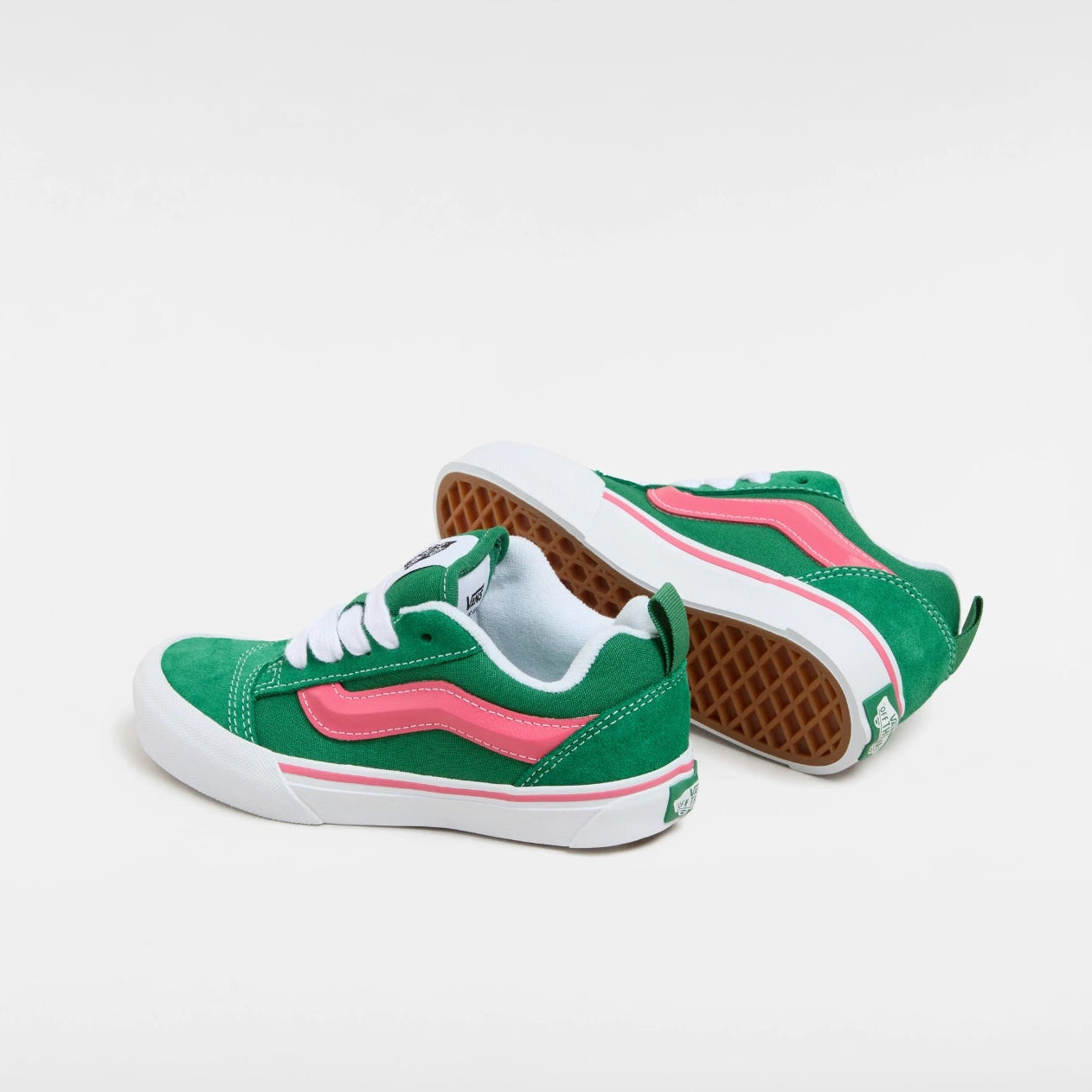 [VN000CYUBOC] PRESCHOOL VANS KNU SKOOL - GREEN/PINK/WHITE