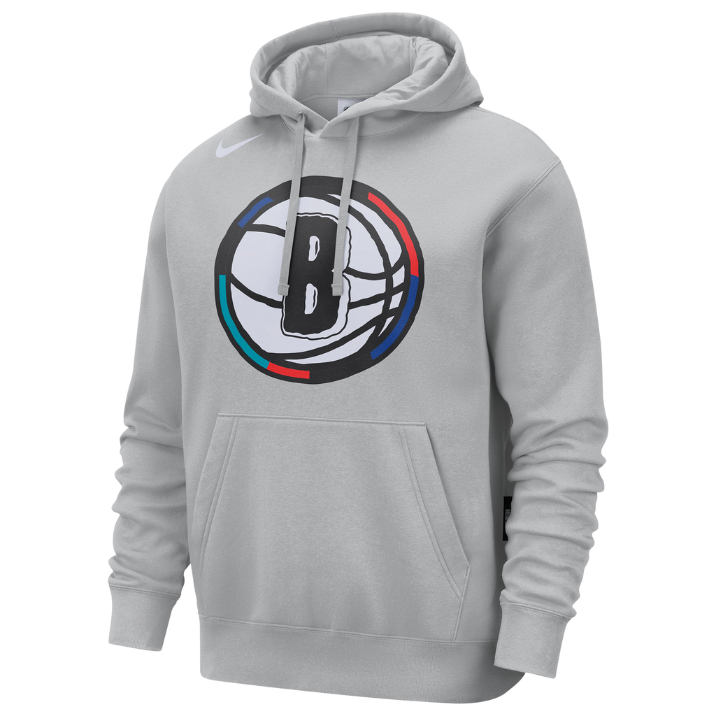 [FZ0588-007] MENS NIKE NBA NETS CLUB PULLOVER HOODIE CITY EDITION