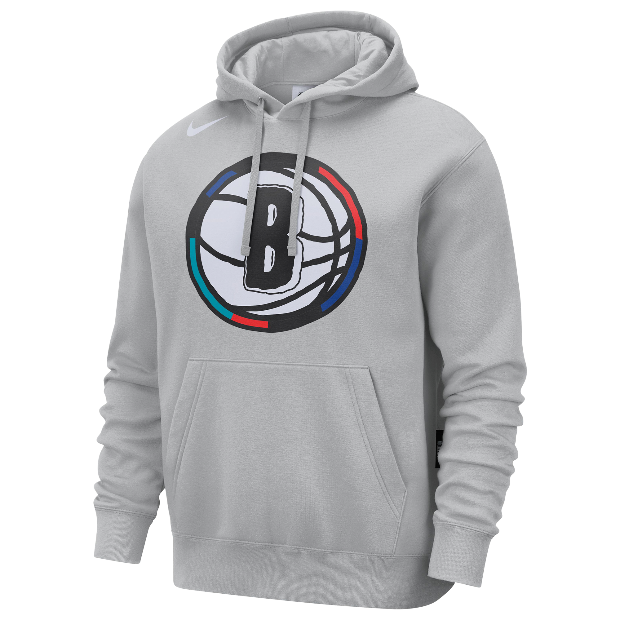 [FZ0588-007] MENS NIKE NBA NETS CLUB PULLOVER HOODIE CITY EDITION