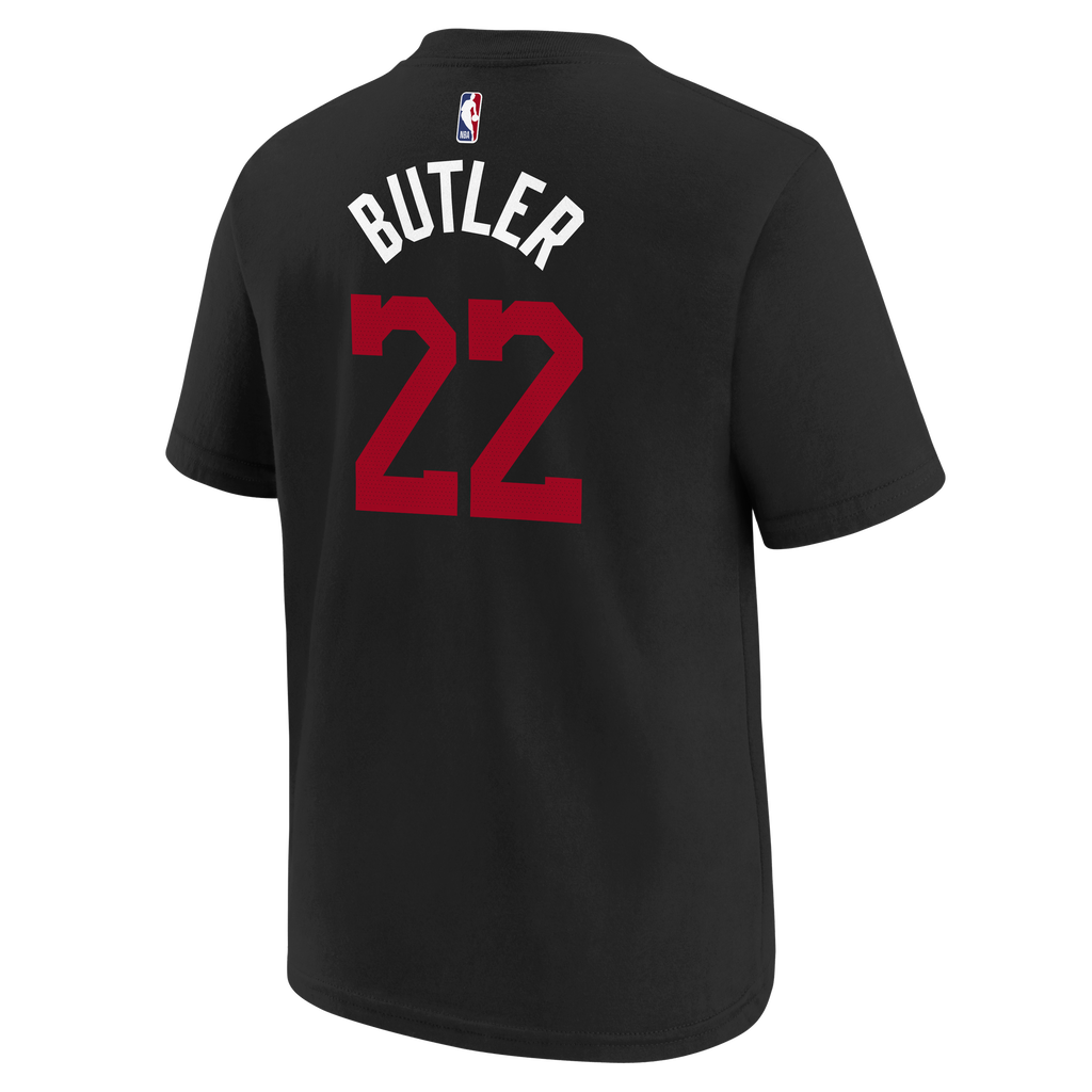 [9Z2B7HDMF-HEAJB] YOUTH NIKE NBA HEAT 'BUTLER' 24/25 CITY EDITION N&N T-SHIRT