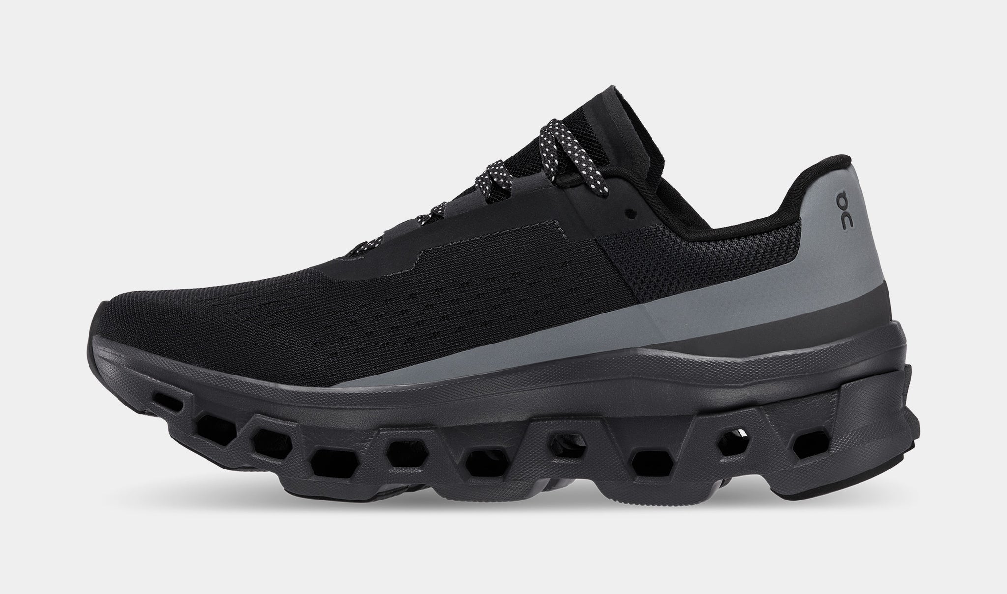 [62.98393] WOMENS ON RUNNING CLOUDMONSTER LUMOS 'BLACK'