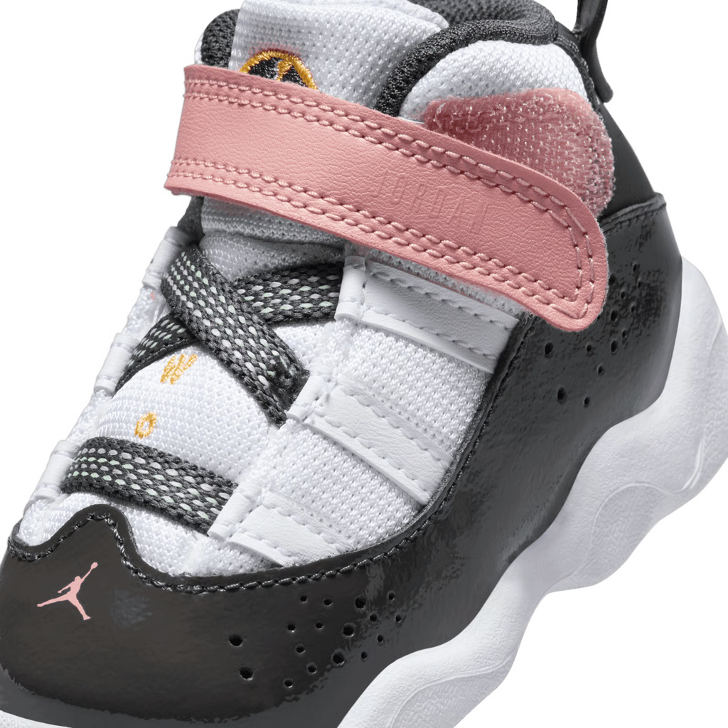 [DV3179-101] TODDLERS AIR JORDAN 6 RINGS 'WHITE RED STARDUST'