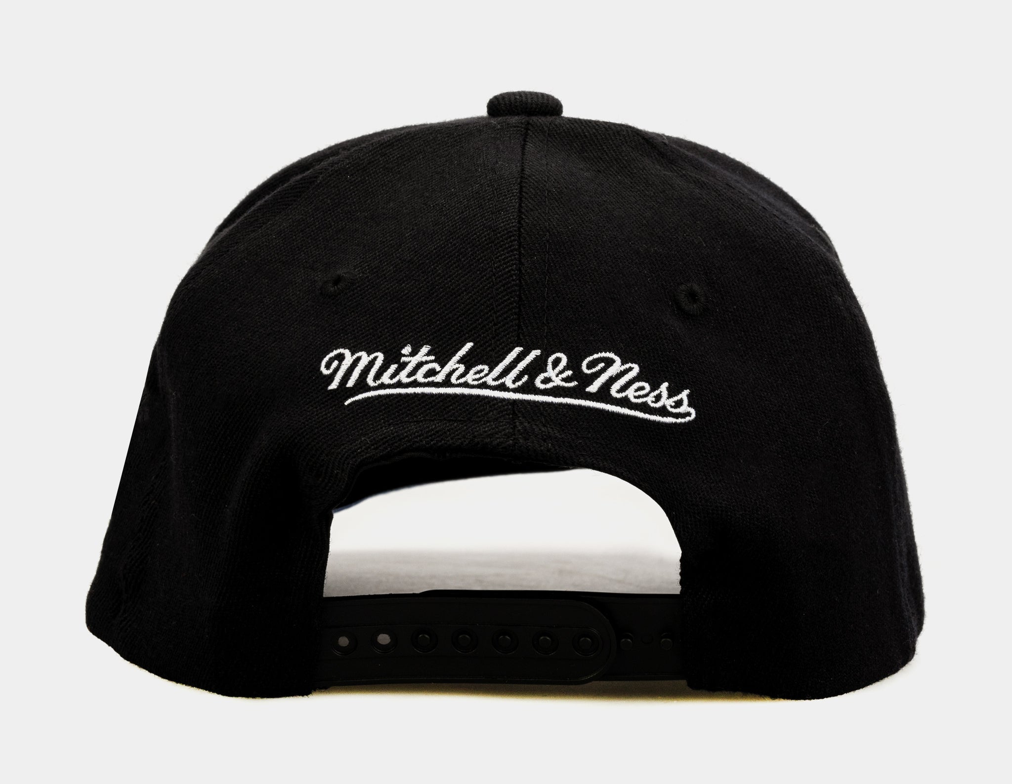 MENS MITCHELL & NESS NBA TEAM SCRIPT 2.0 STRETCH SNAPBACK WARRIORS