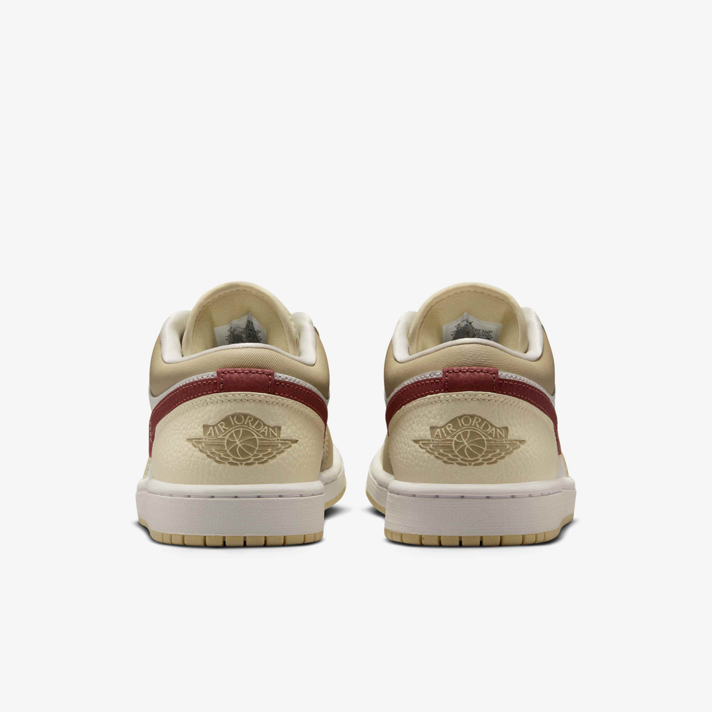 [HV6530-100] WOMENS AIR JORDAN RETRO 1 LOW CE 'DESERT KHAKI RED SEPIA'