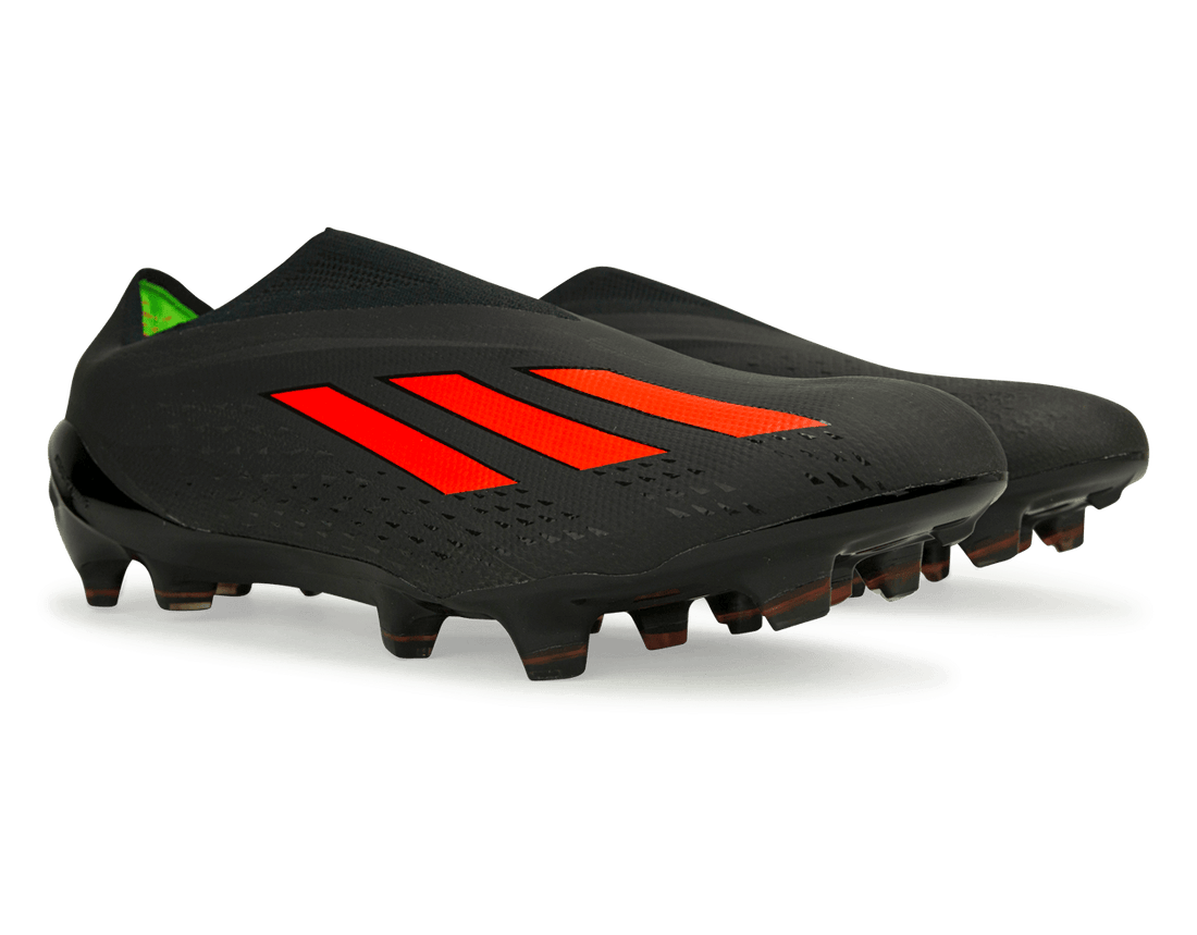 [GW8410] Mens Adidas X SPEEDPORTAL+ FG 'BLACK SOLAR RED'