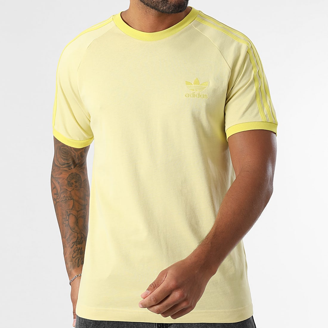 [JN7021] MENS ADIDAS ORIGINALS ADICOLOR CLASSICS 3-STRIPES T-SHIRT