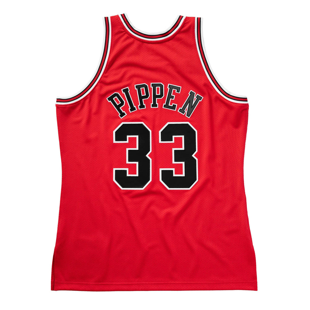 MENS MITCHELL & NESS AUTHENTIC ROAD FINALS JERSEY BULLS 1997 SCOTTIE PIPPEN