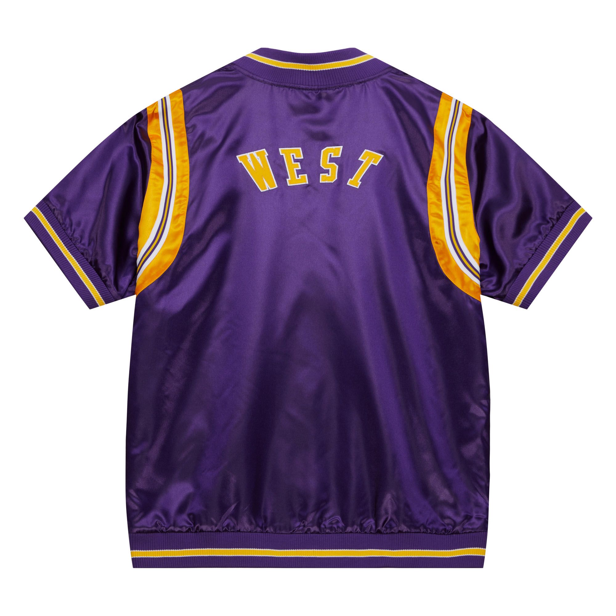 MENS MITCHELL & NESS NBA SHOOTING SHIRT LAKERS 1969 JERRY WEST