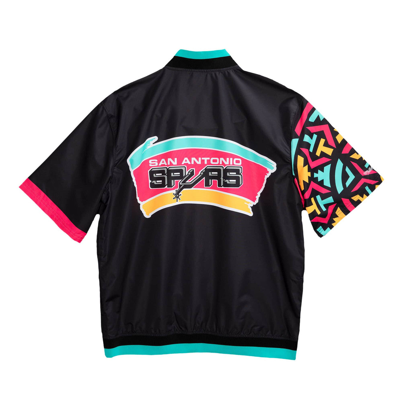 MENS MITCHELL & NESS NBA AUTHENTIC WARM UP JACKET SPURS 95