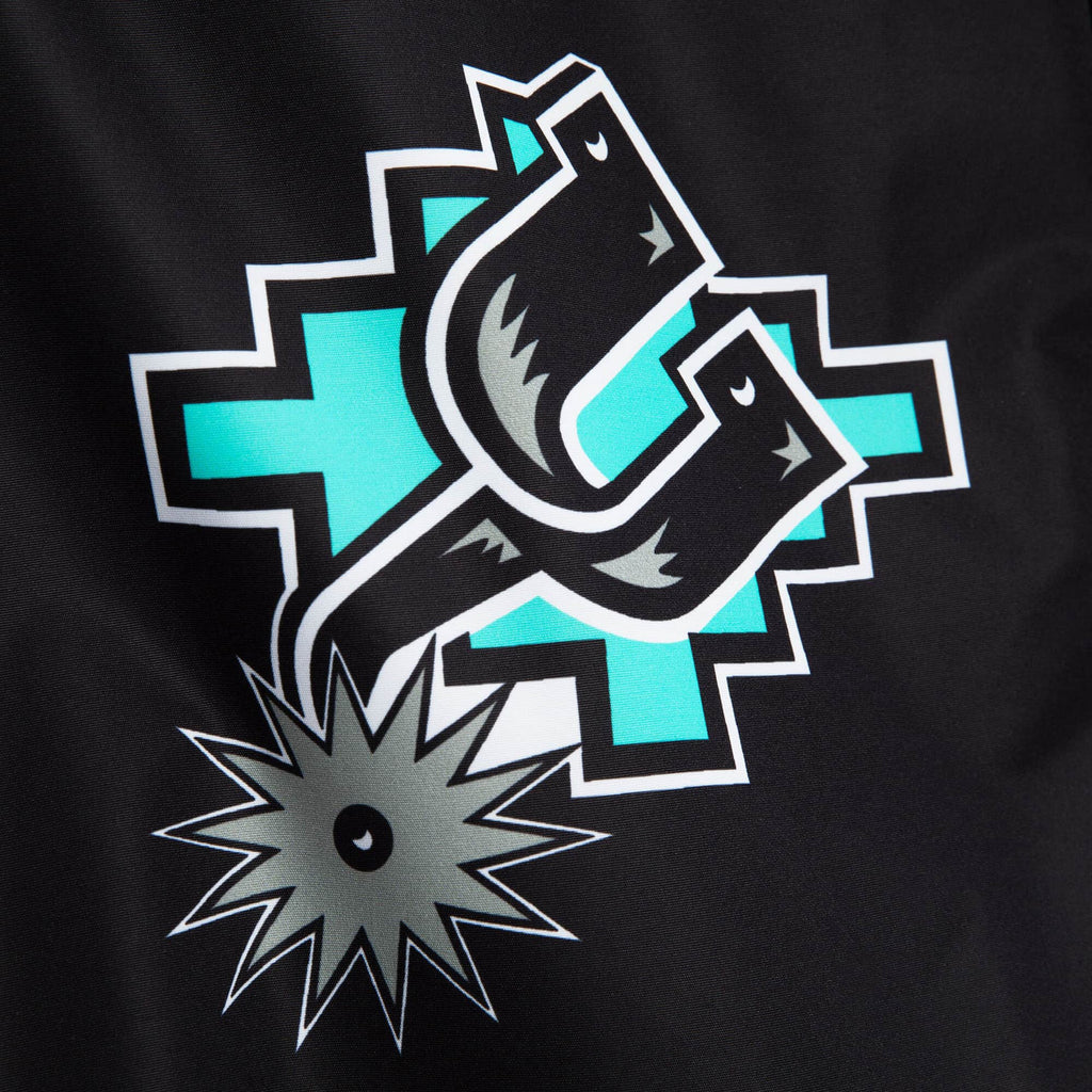 MENS MITCHELL & NESS NBA AUTHENTIC WARM UP JACKET SPURS 95