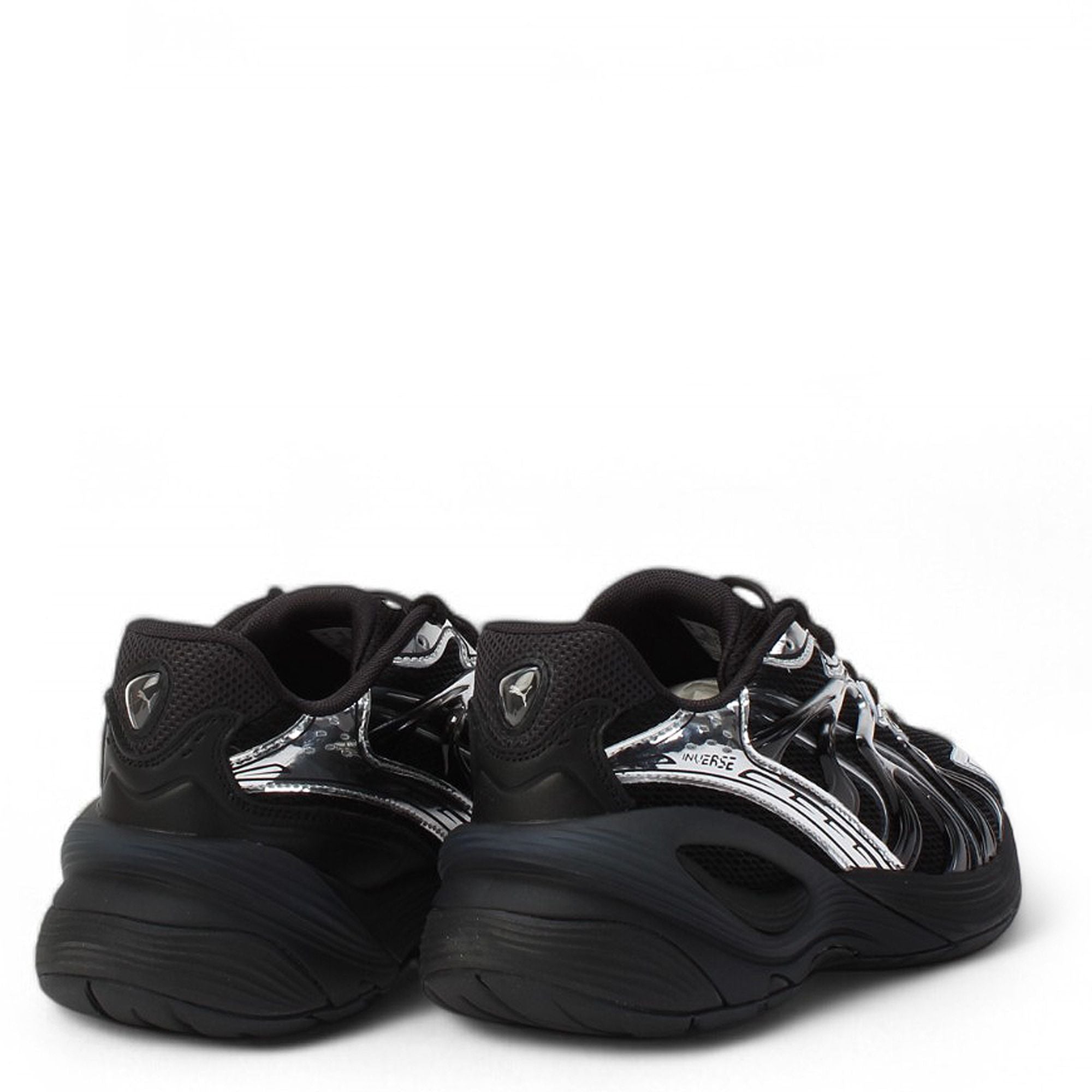 [403577-01] GRADE SCHOOL PUMA INVERSE REV 'BLACK DARK GREY SILVER'