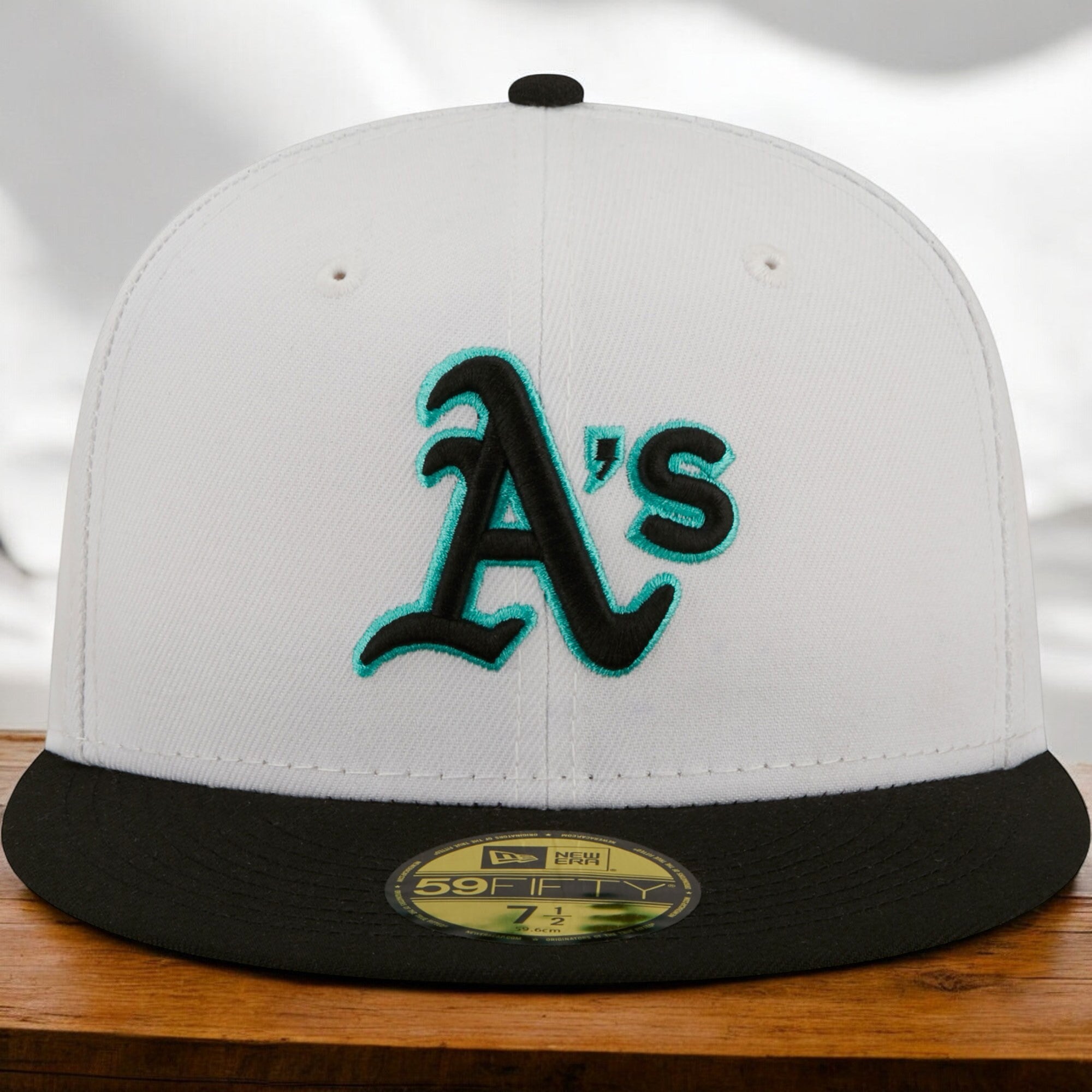 [60204353] Mens New Era MLB OAKLAND ATHLETICS 5950 FITTED 'SPRING BP'