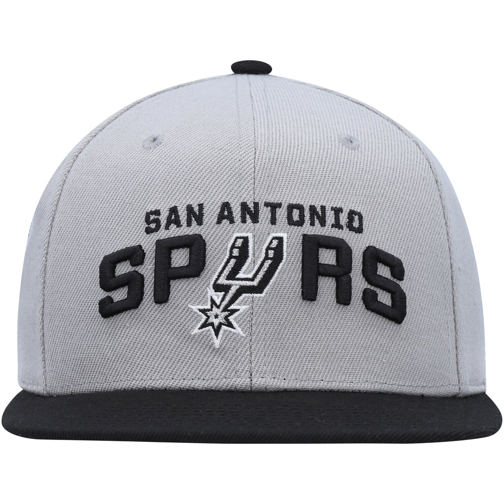 MENS MITCHELL & NESS NBA SIDE CORE 2.0 SNAPBACK SPURS