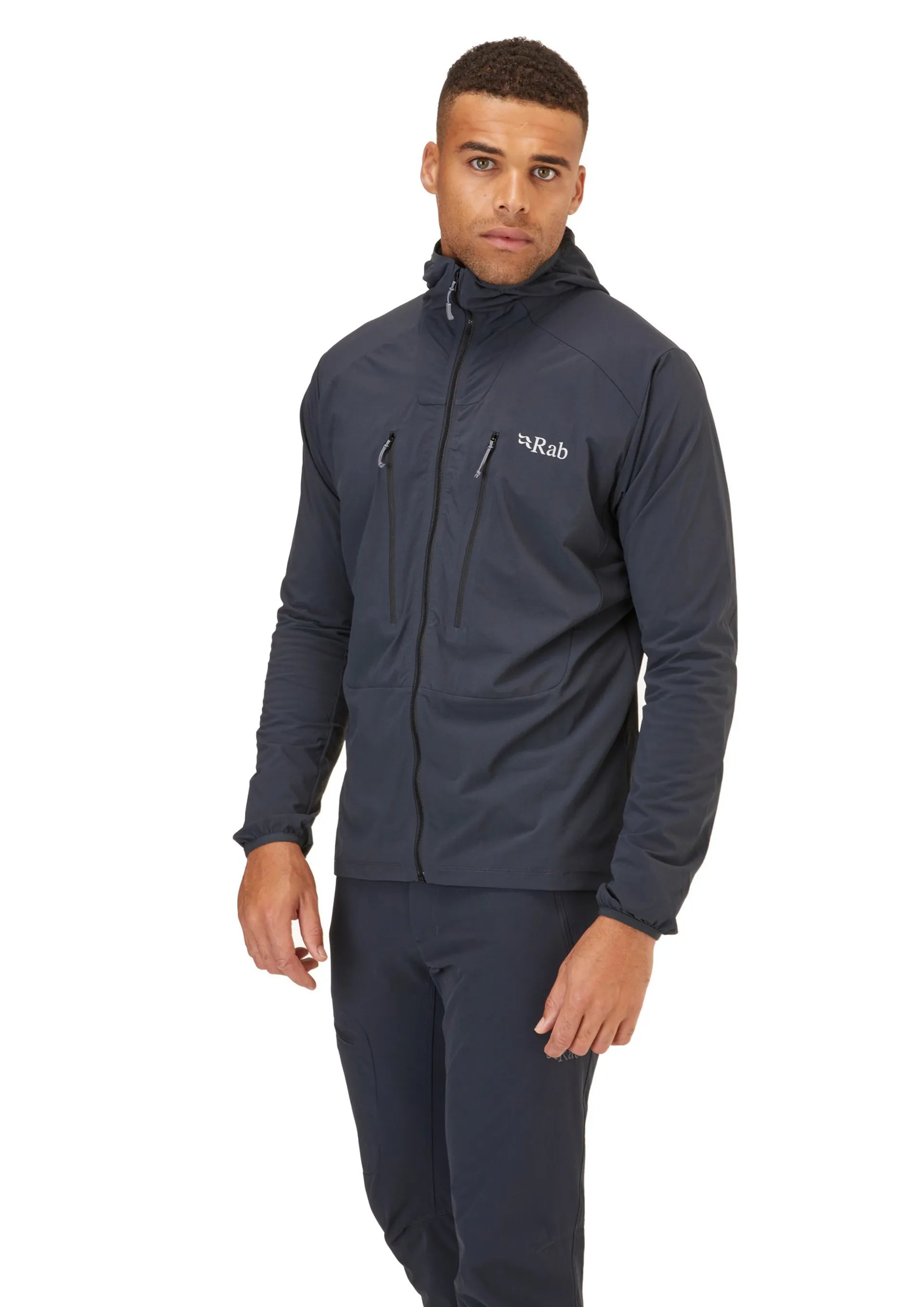 [QWS-35-BE] MENS RAB BOREALIS HOODED SLIM FIT JACKET