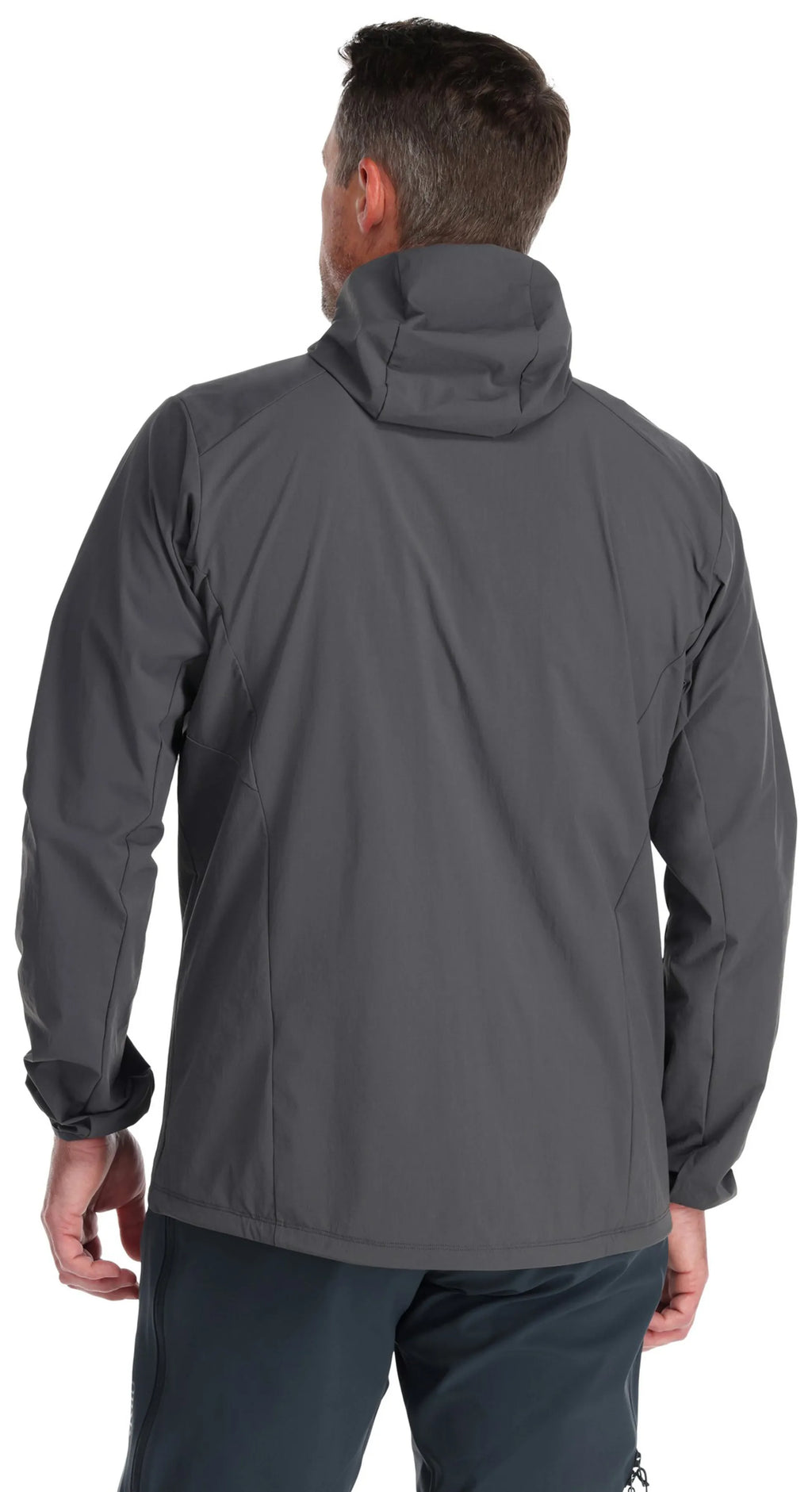 [QWS-35-GRH] MENS RAB BOREALIS HOODED SLIM FIT JACKET