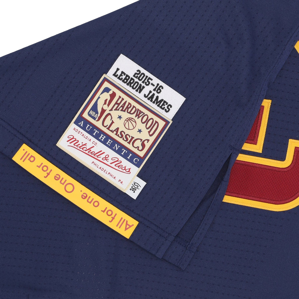 MENS MITCHELL & NESS NBA DARK JERSEY CAVALIERS 2015 LEBRON JAMES