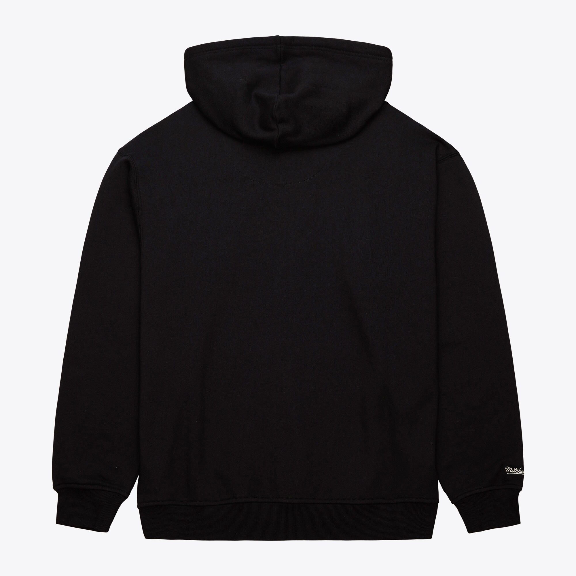 MENS MITCHELL & NESS PLAYOFF WIN 2.0 FULL ZIP FLEECE VINTAGE LOGO BULLS