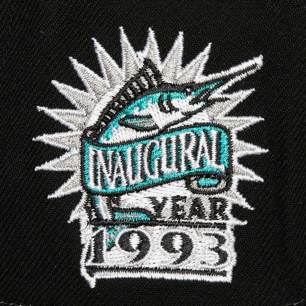 Mens Mitchell & Ness MLB HOMEFIELD FITTED COOP MARLINS