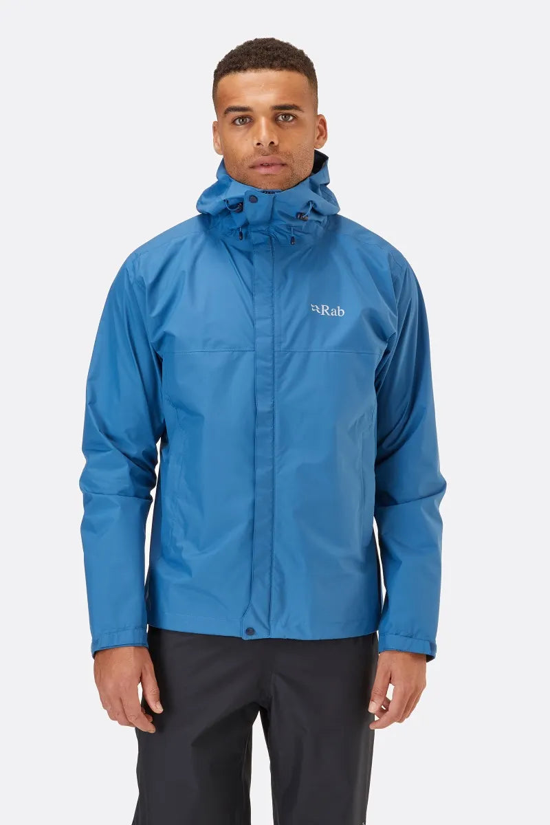 [QWG-82-DEN] MENS RAB DOWNPOUR ECO WATERPROOF JACKET