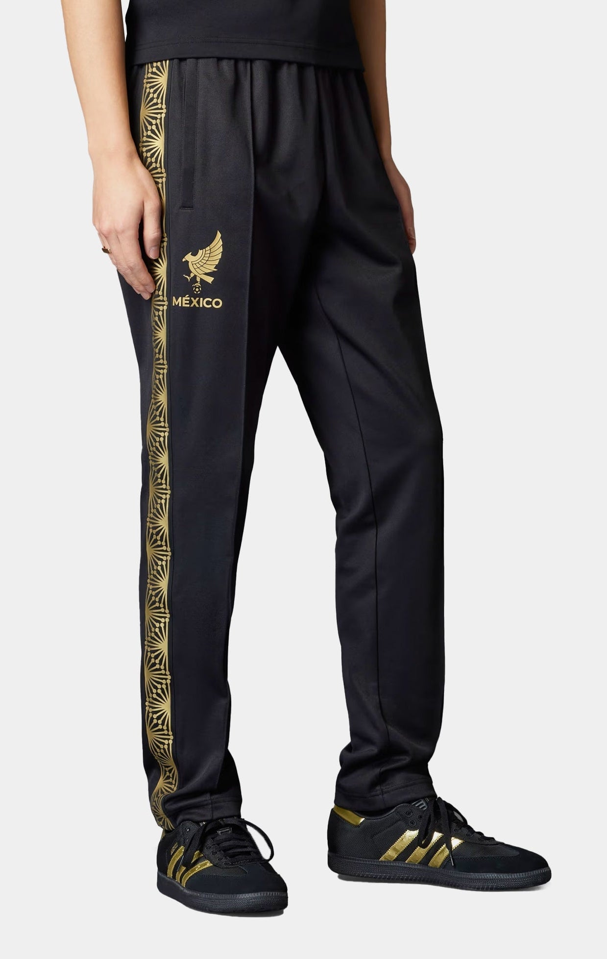 [JE5337] MENS ADIDAS MEXICO NATIONAL KNIT FMF TRACKPANTS