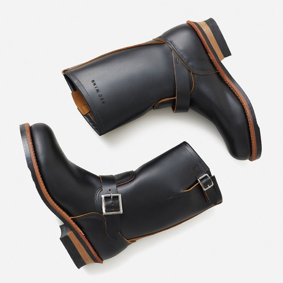 [2966] MENS RED WING ENGINEER KLONDIKE LEATHER
