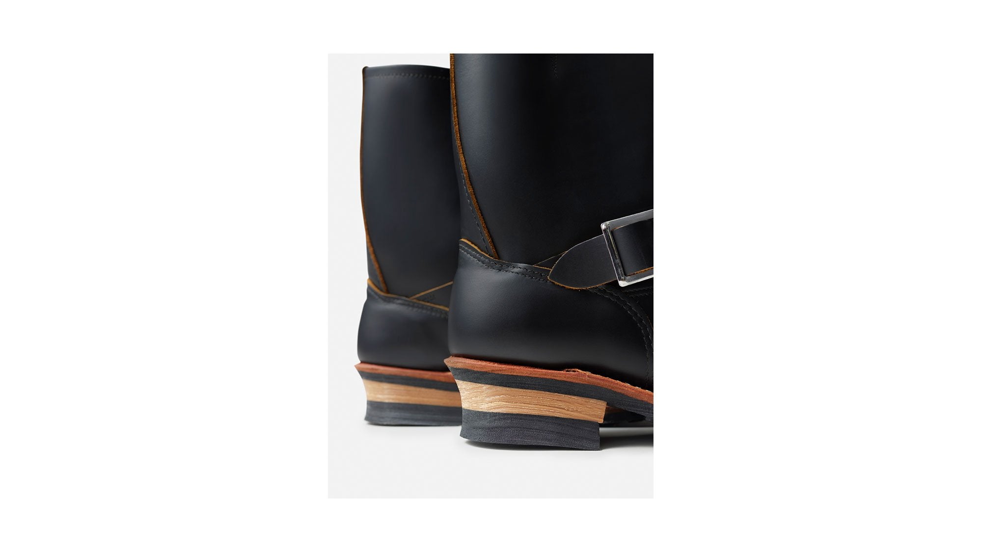 [2966] MENS RED WING ENGINEER KLONDIKE LEATHER