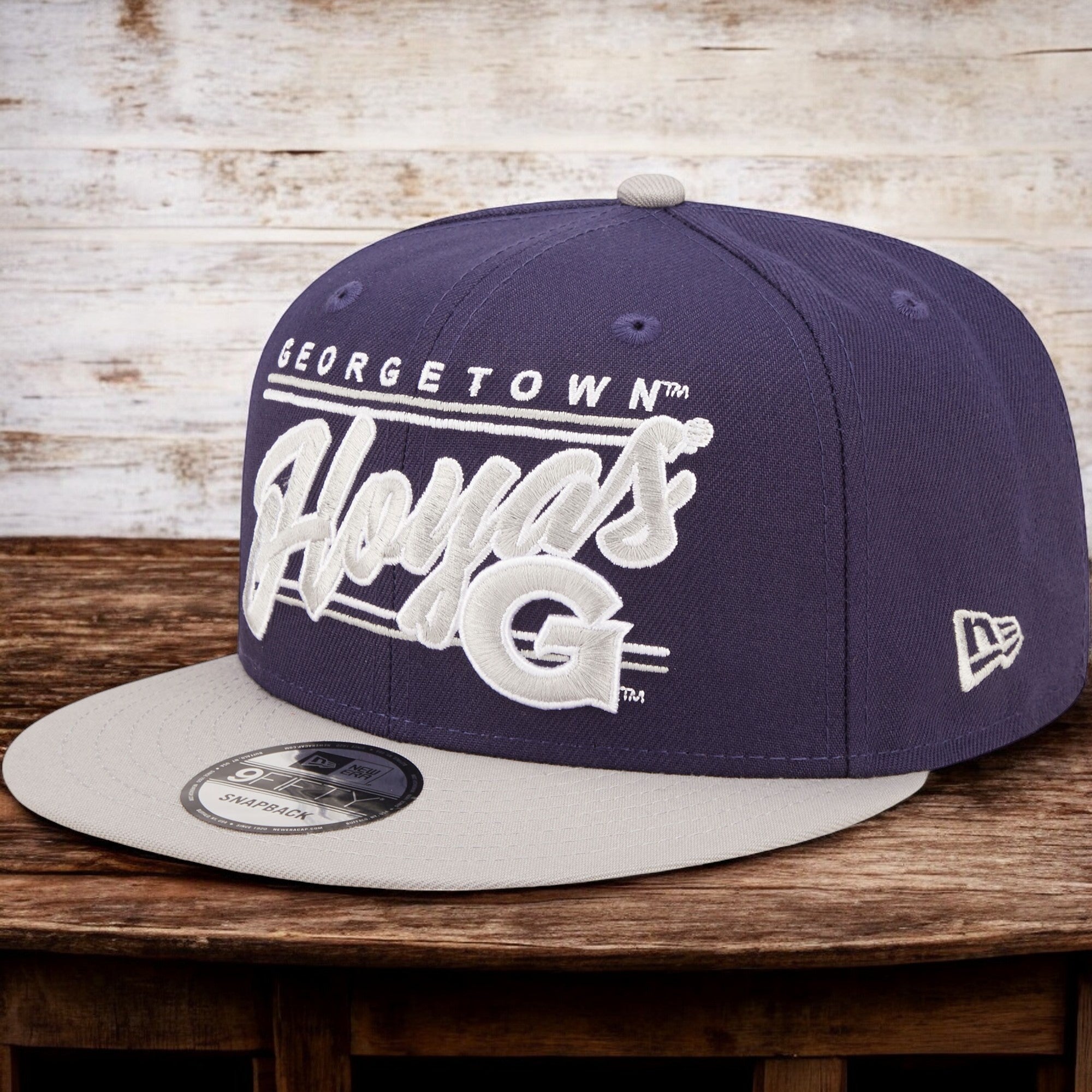 [60269910] Mens New Era NCAA 950 TEAM SCRIPT SNAPBACK - GEORGETOWN HOYAS