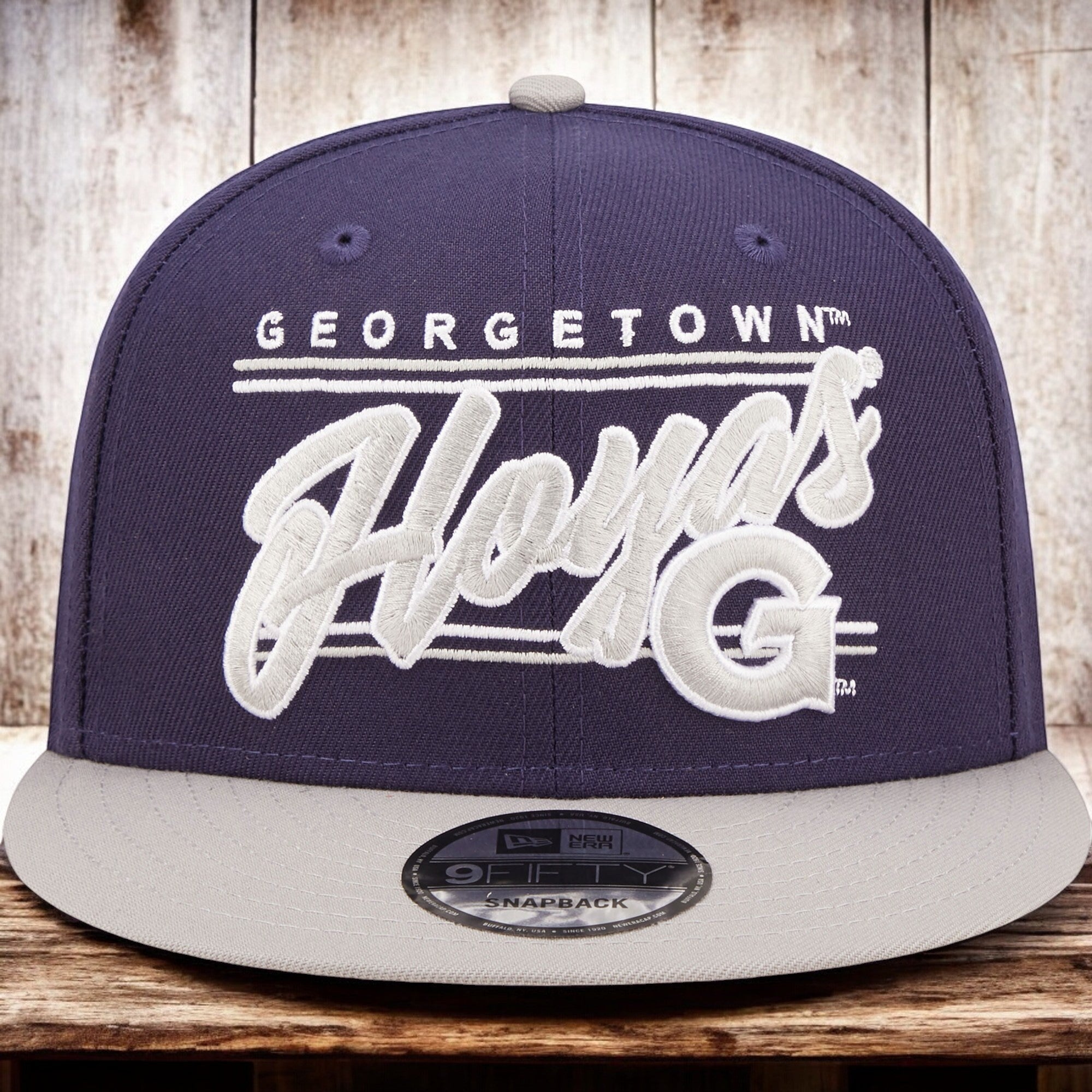 [60269910] Mens New Era NCAA 950 TEAM SCRIPT SNAPBACK - GEORGETOWN HOYAS