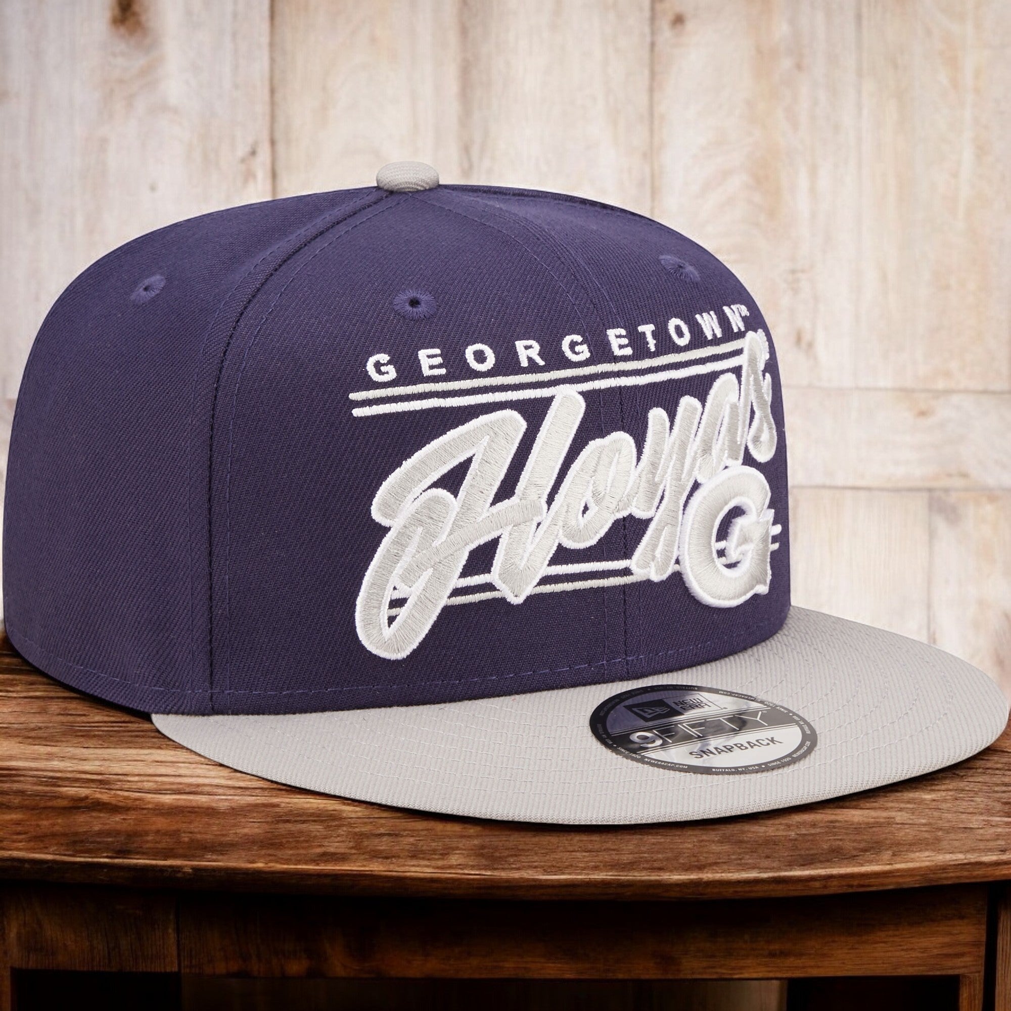 [60269910] Mens New Era NCAA 950 TEAM SCRIPT SNAPBACK - GEORGETOWN HOYAS