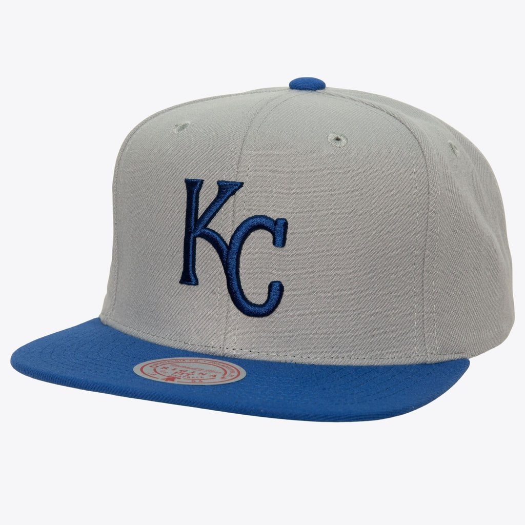 MENS MITCHELL & NESS MLB AWAY SNAPBACK COOP ROYALS