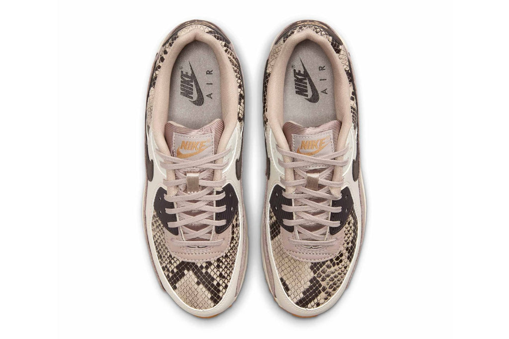 [HF1212-200] WOMENS NIKE AIR MAX 90 SE 'TAN SNAKESKIN'
