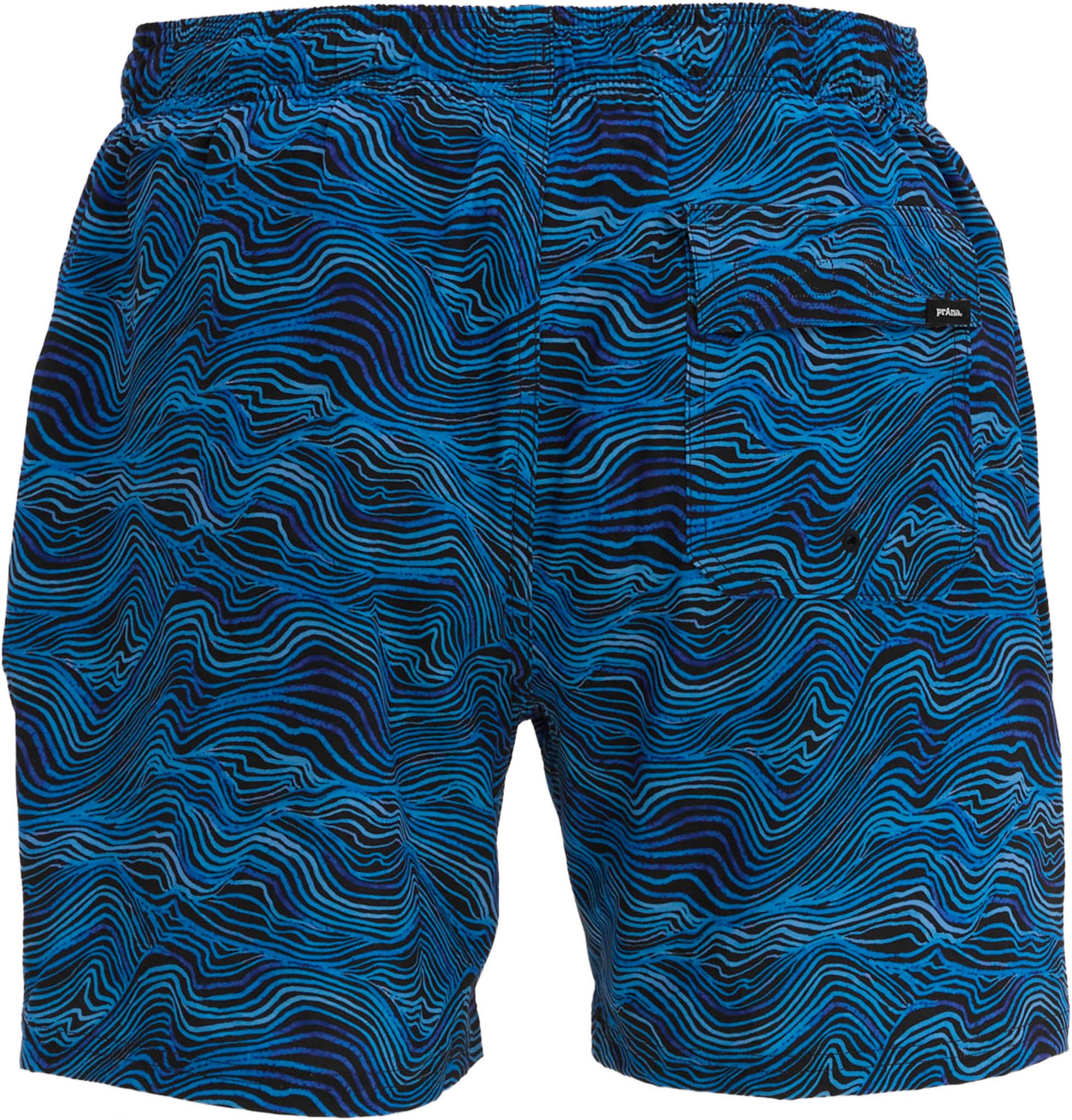 MENS PRANA PLUNGE BUILT IN MESH BRIEF UPF 50+ QUICK DRY SHORTS