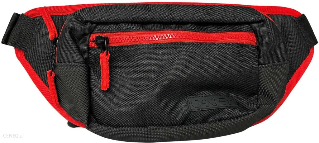 [FOS900851-009] MENS OAKLEY TRANSIT BELT BAG - BLACK/RED