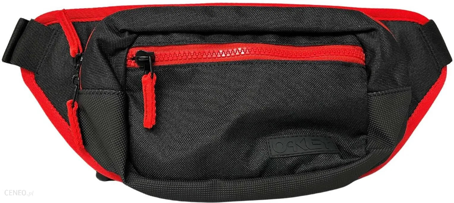 [FOS900851-009] MENS OAKLEY TRANSIT BELT BAG - BLACK/RED