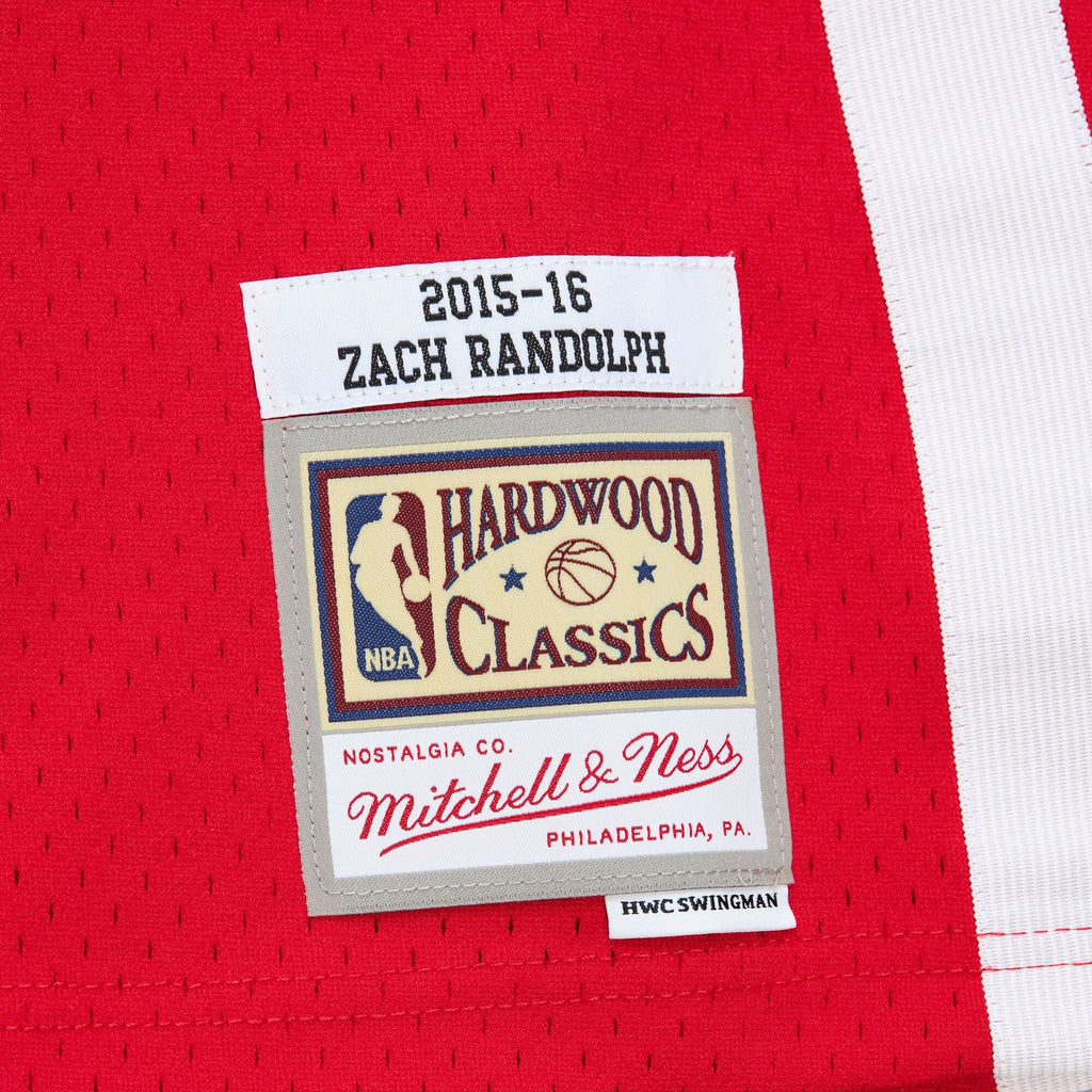 MENS MITCHELL & NESS NBA DARK ALTERNATE JERSEY GRIZZLIES 2015 ZACH RANDOLPH