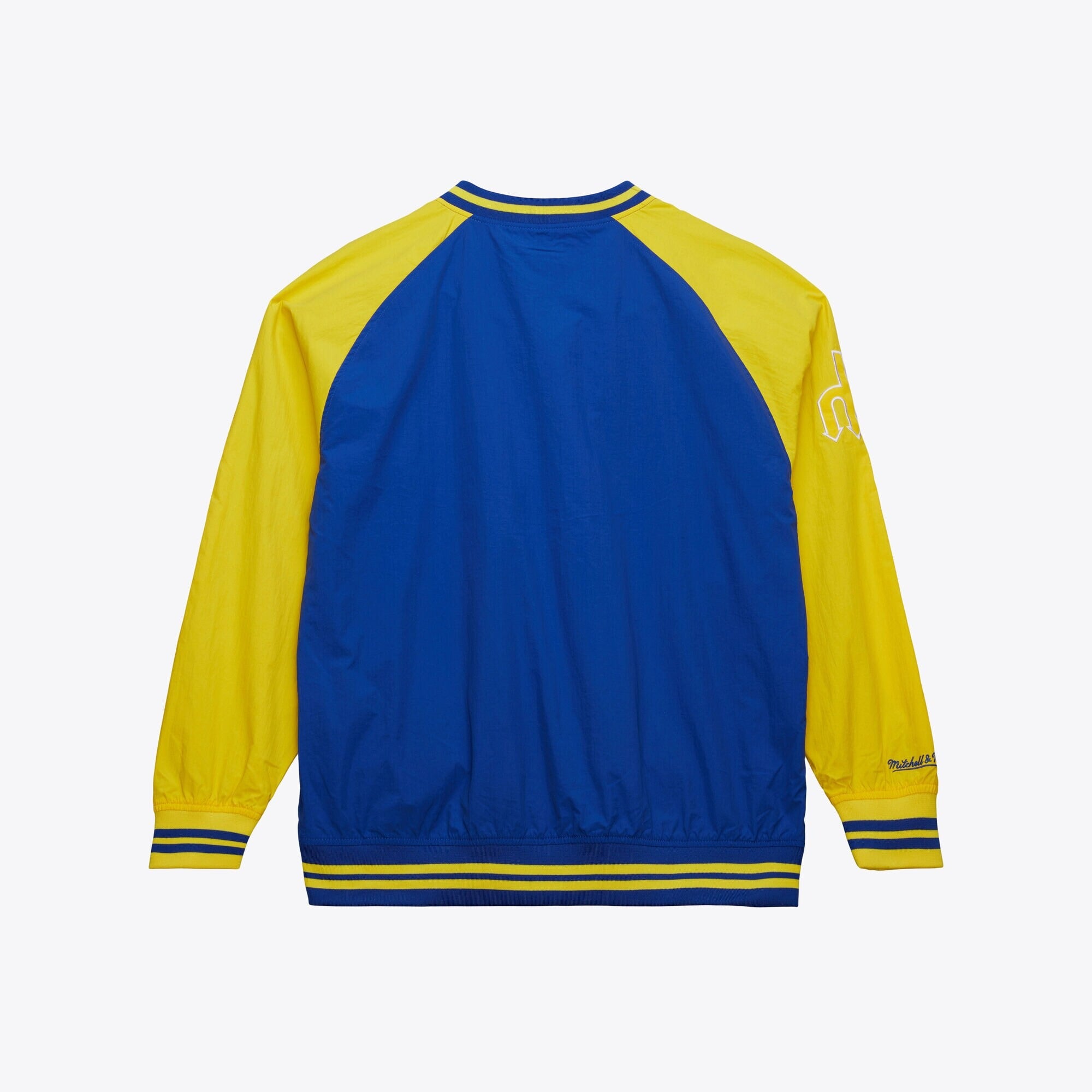 MENS MITCHELL & NESS MLB NYLON PULLOVER JACKET VINTAGE LOGO MARINERS