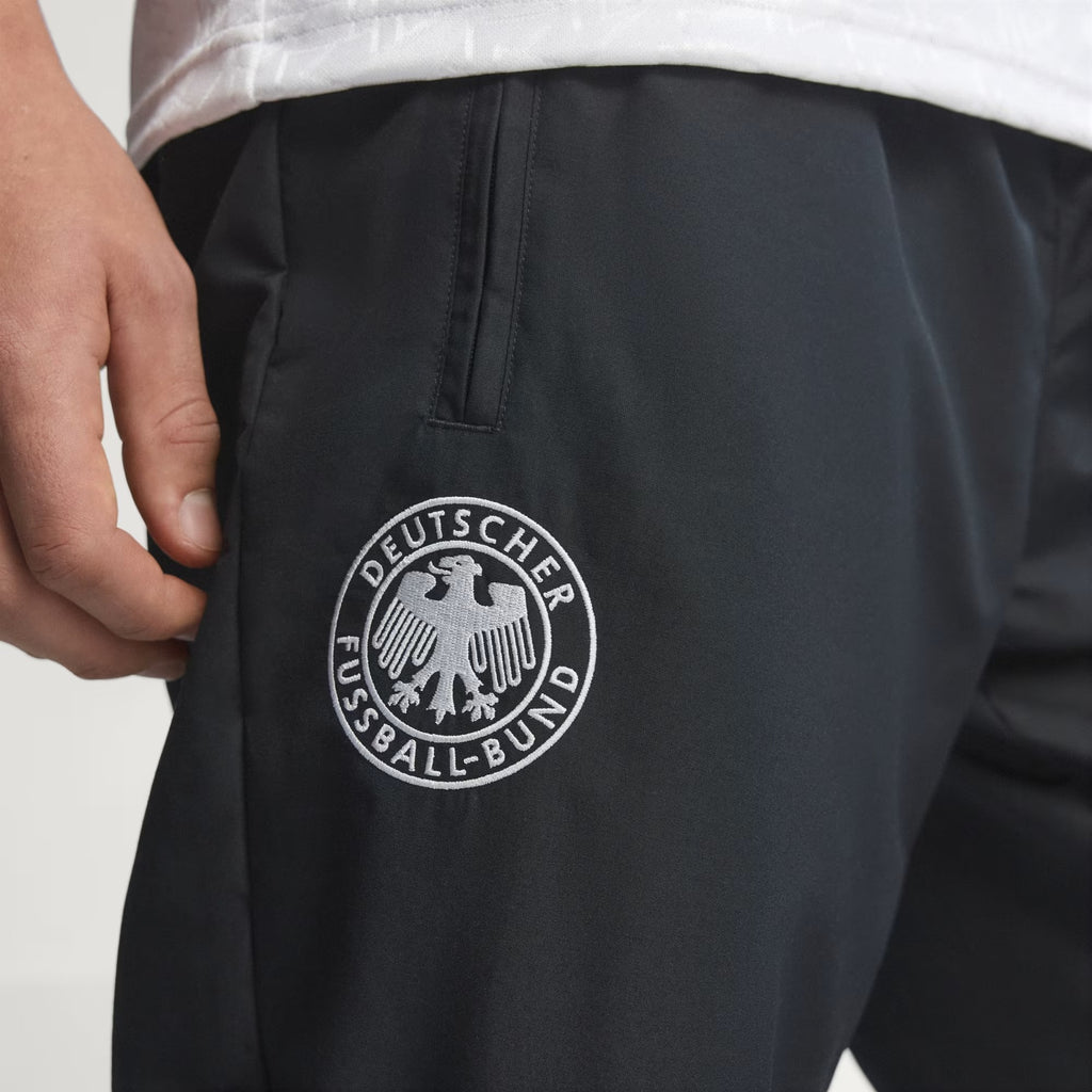 [JW8808] MENS ADIDAS DFB GERMANY TRACK PANTS 1994 - BLACK