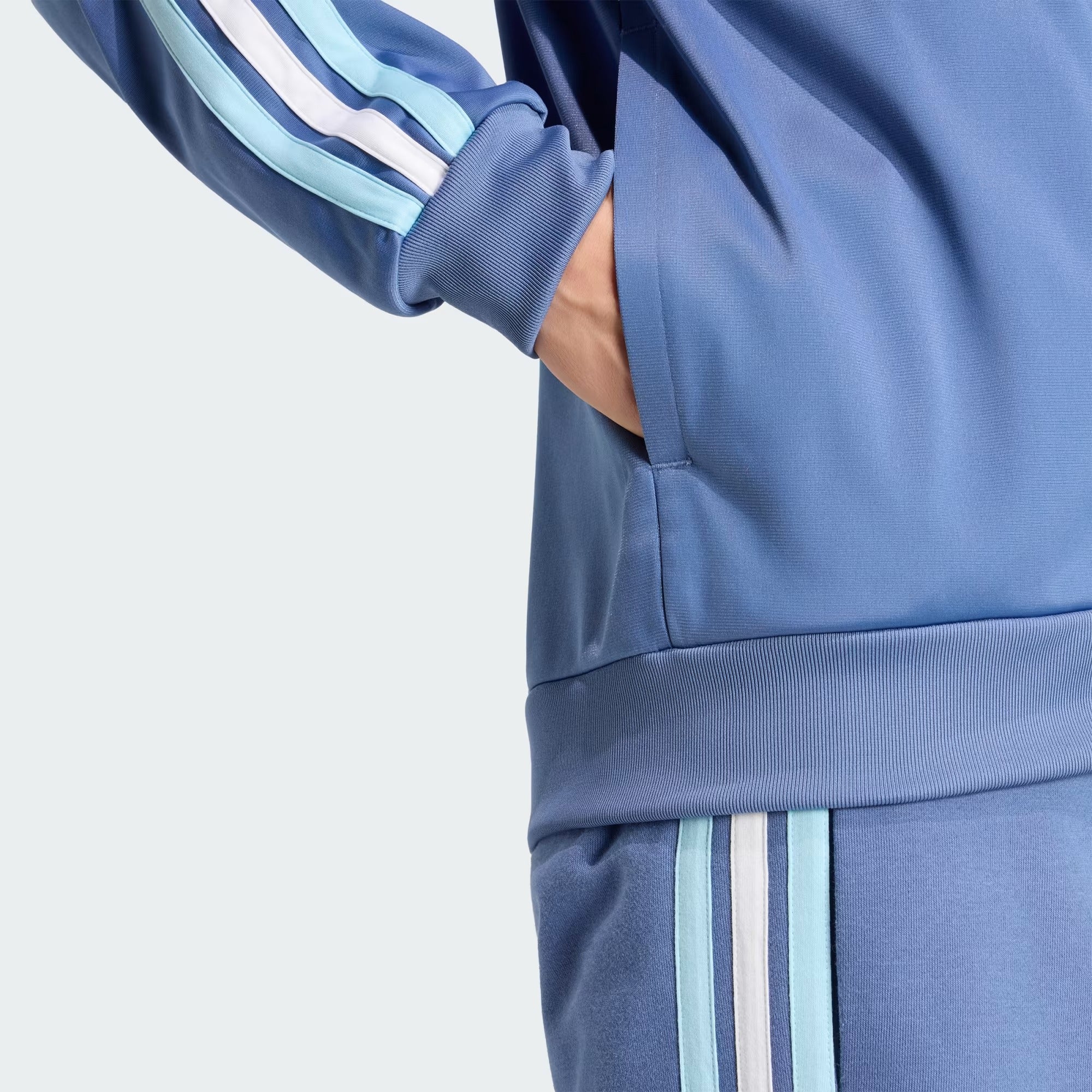 [JZ6289] MENS ADIDAS AFA ARGENTINA DNA TRACK TOP - CREW BLUE
