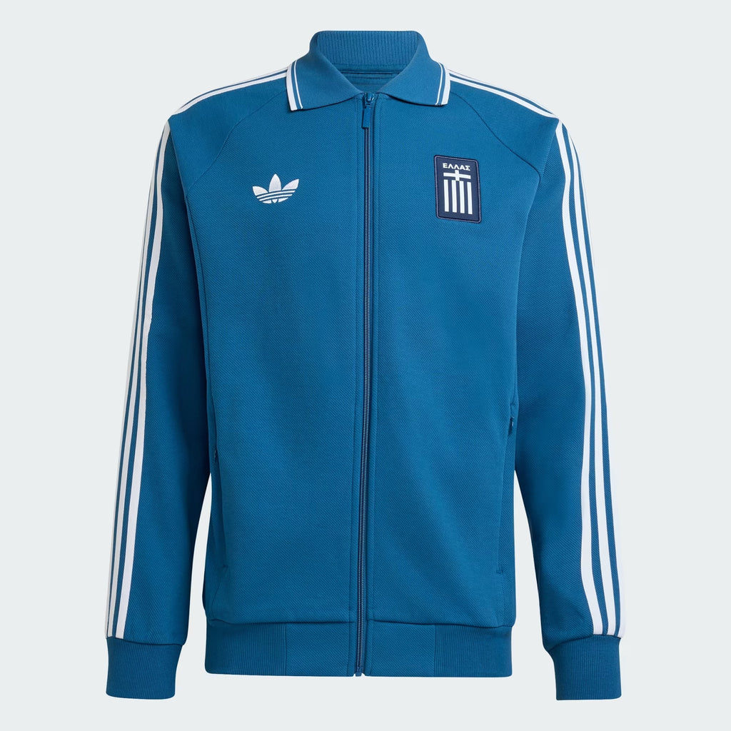 [KQ9584] MENS ADIDAS EPO GREECE AWAY ANTHEM JACKET - DUPE