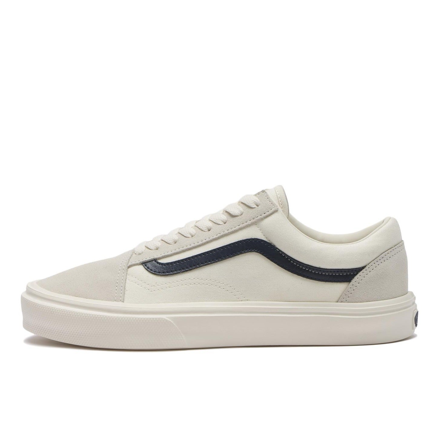 [VN0A5EE6YB2] YOUTH VANS OLD SKOOL - WHITE/BLACK