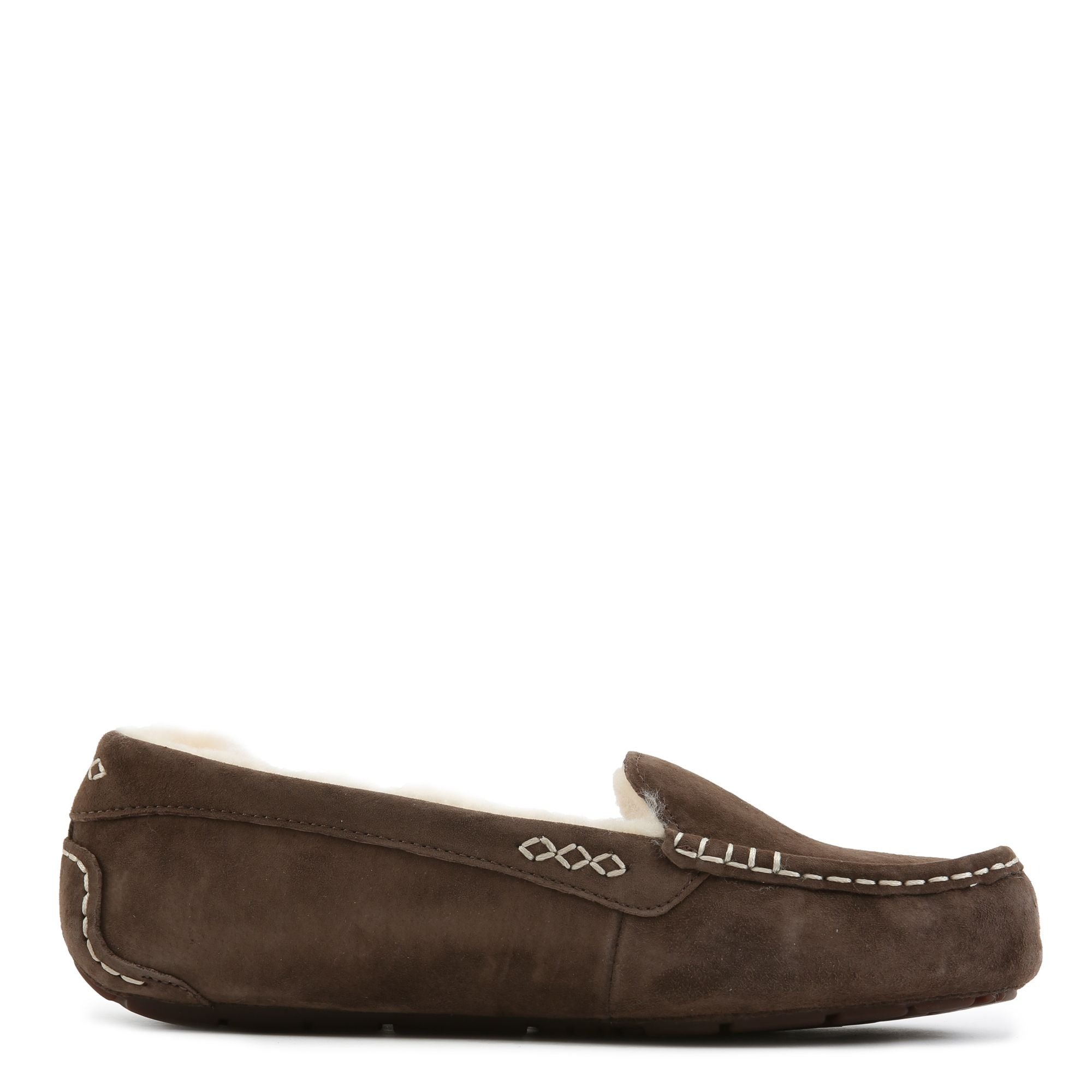[3312-CHO] WOMENS UGG ANSLEY SLIPPER 'CHOCOLATE' - CHOCOLATE