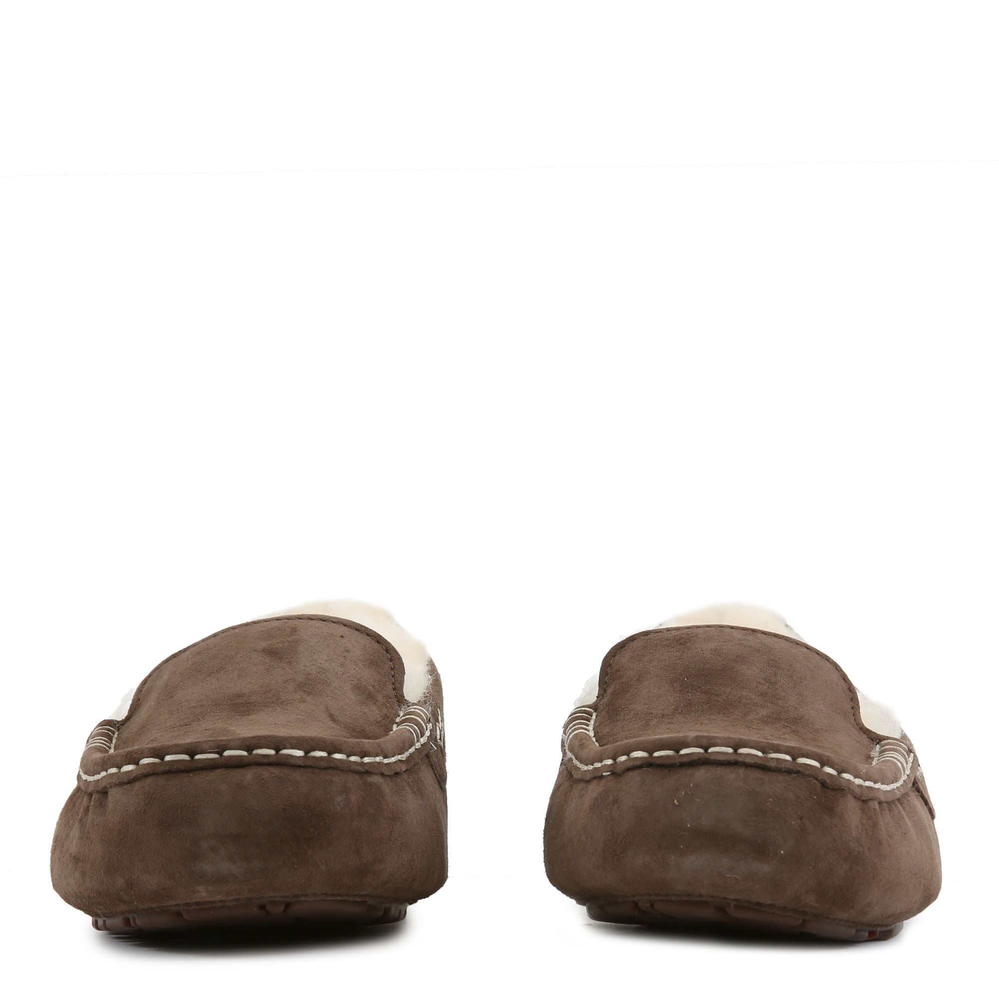 [3312-CHO] WOMENS UGG ANSLEY SLIPPER 'CHOCOLATE' - CHOCOLATE
