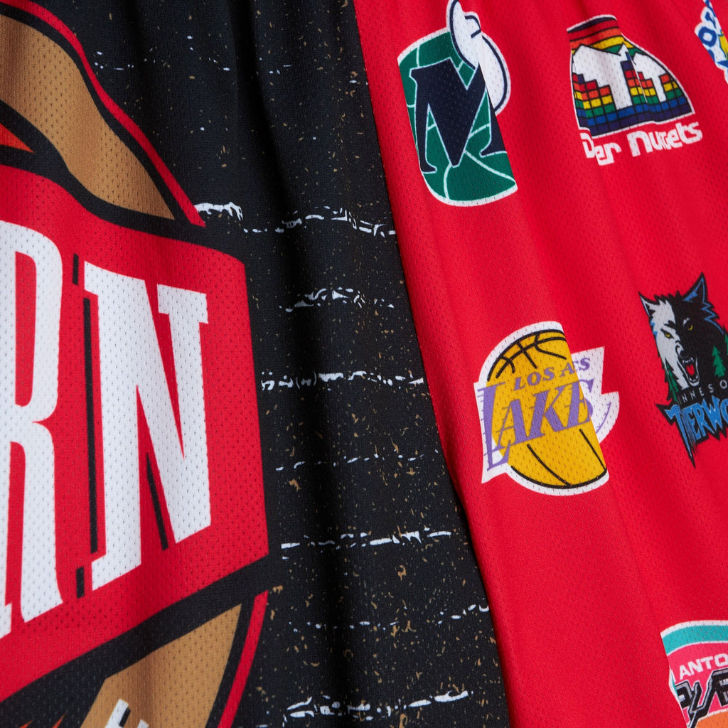 MENS MITCHELL & NESS NBA JUMBOTRON 3.0 SHORTS ALL-STAR