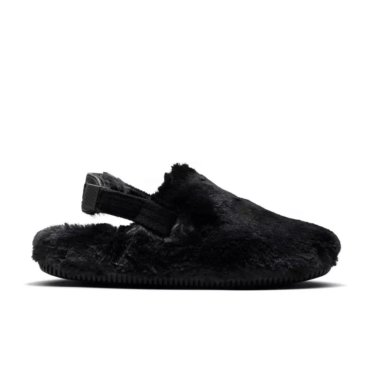 [FZ3118-001] WOMENS NIKE CALM MULE SE 'BLACK FUR'