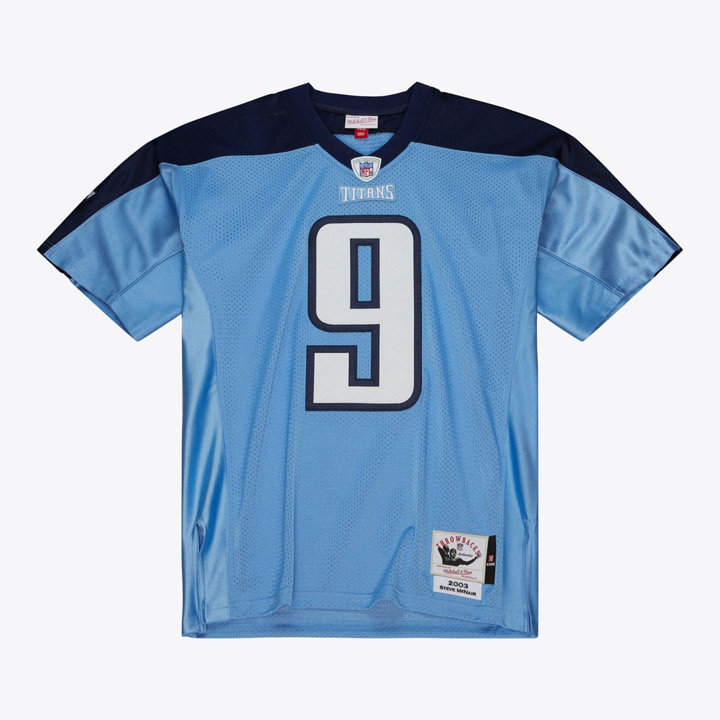 MENS MITCHELL & NESS NFL DARK JERSEY TITANS 2003 STEVE MCNAIR